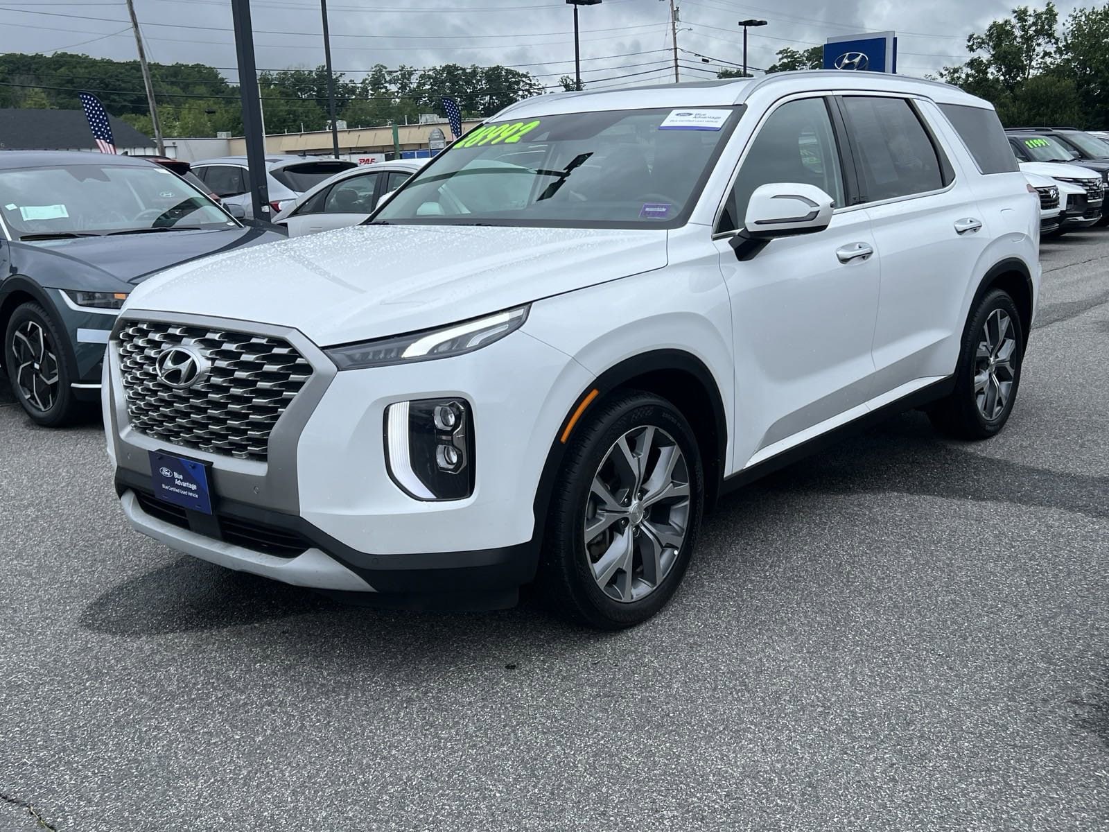 Used 2021 Hyundai Palisade SEL with VIN KM8R3DHE7MU266597 for sale in Westbrook, ME