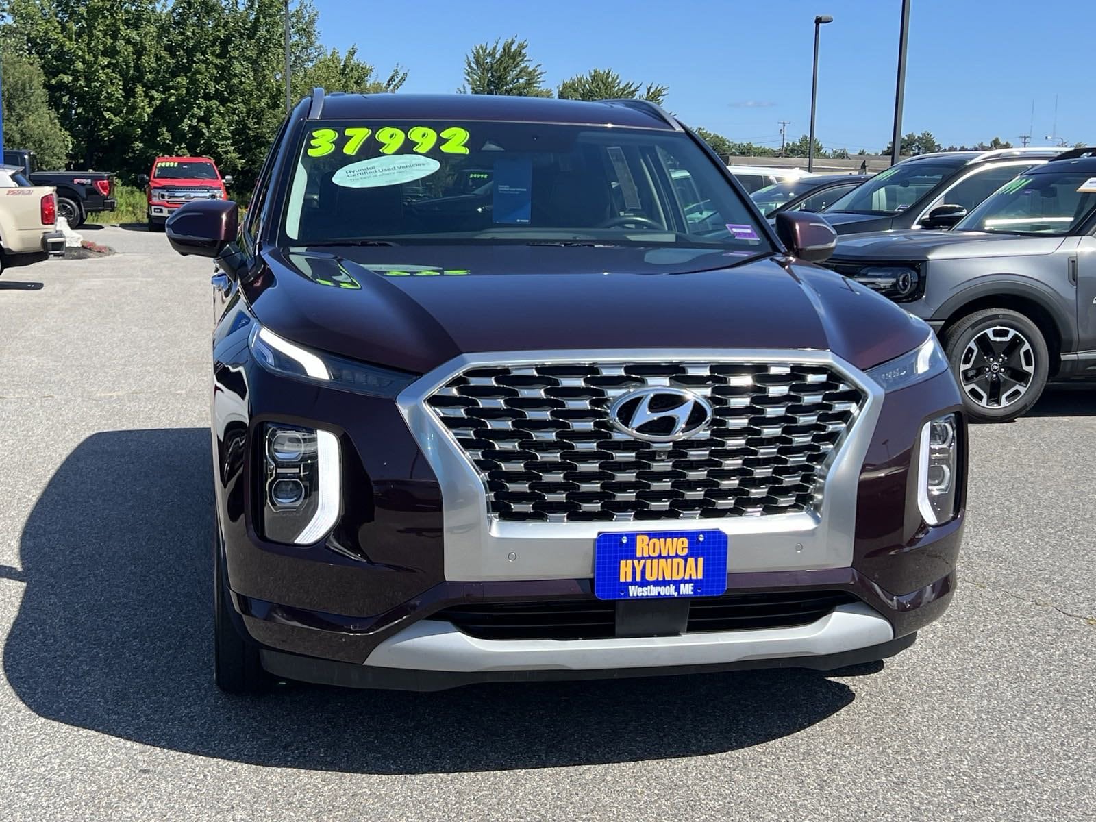 Certified 2022 Hyundai Palisade Limited with VIN KM8R5DHE3NU343090 for sale in Westbrook, ME