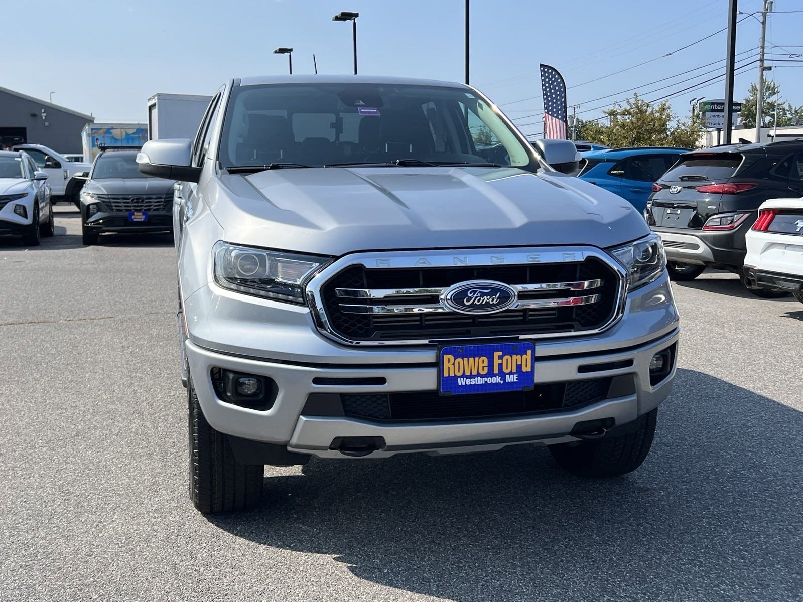 Certified 2021 Ford Ranger Lariat with VIN 1FTER4FH8MLD94044 for sale in Westbrook, ME