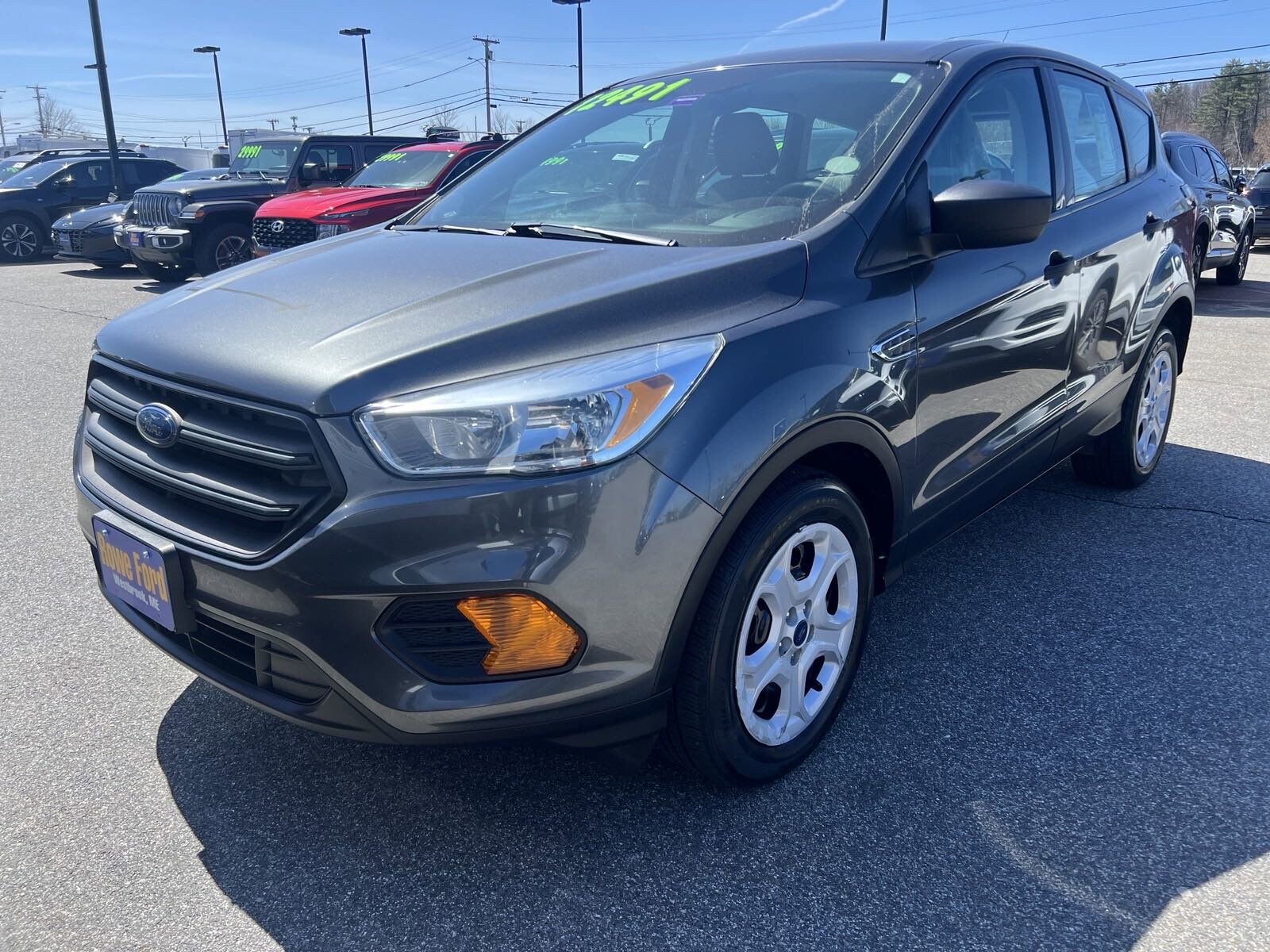 Certified 2017 Ford Escape S with VIN 1FMCU0F71HUD20885 for sale in Westbrook, ME