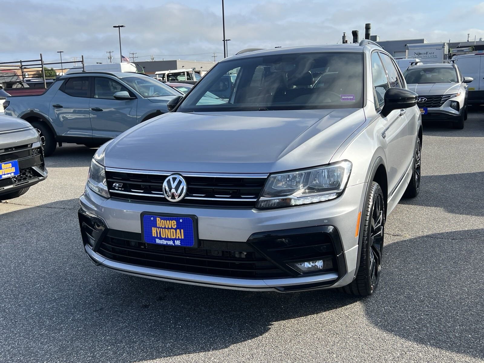 Used 2021 Volkswagen Tiguan SE R-LINE BLACK with VIN 3VV2B7AX2MM066366 for sale in Westbrook, ME