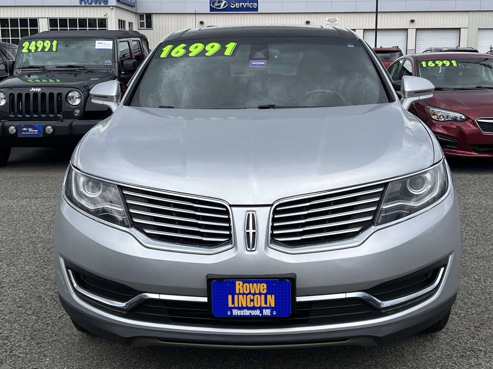 Used 2016 Lincoln MKX Reserve with VIN 2LMTJ8LP7GBL66807 for sale in Westbrook, ME