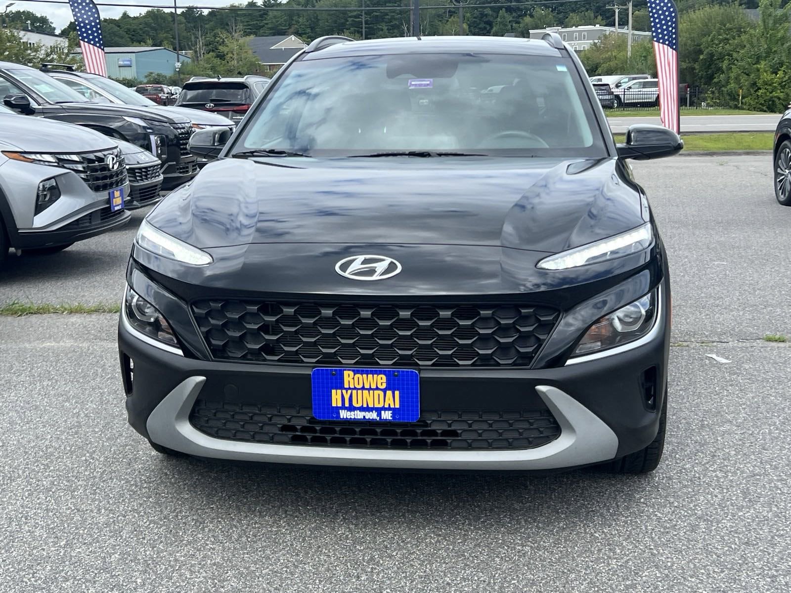 Certified 2022 Hyundai Kona SEL with VIN KM8K3CAB6NU759944 for sale in Westbrook, ME