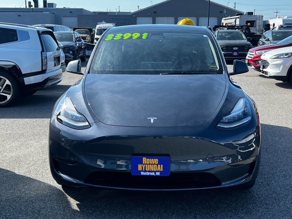 Used 2023 Tesla Model Y Long Range with VIN 7SAYGDEEXPA037272 for sale in Westbrook, ME