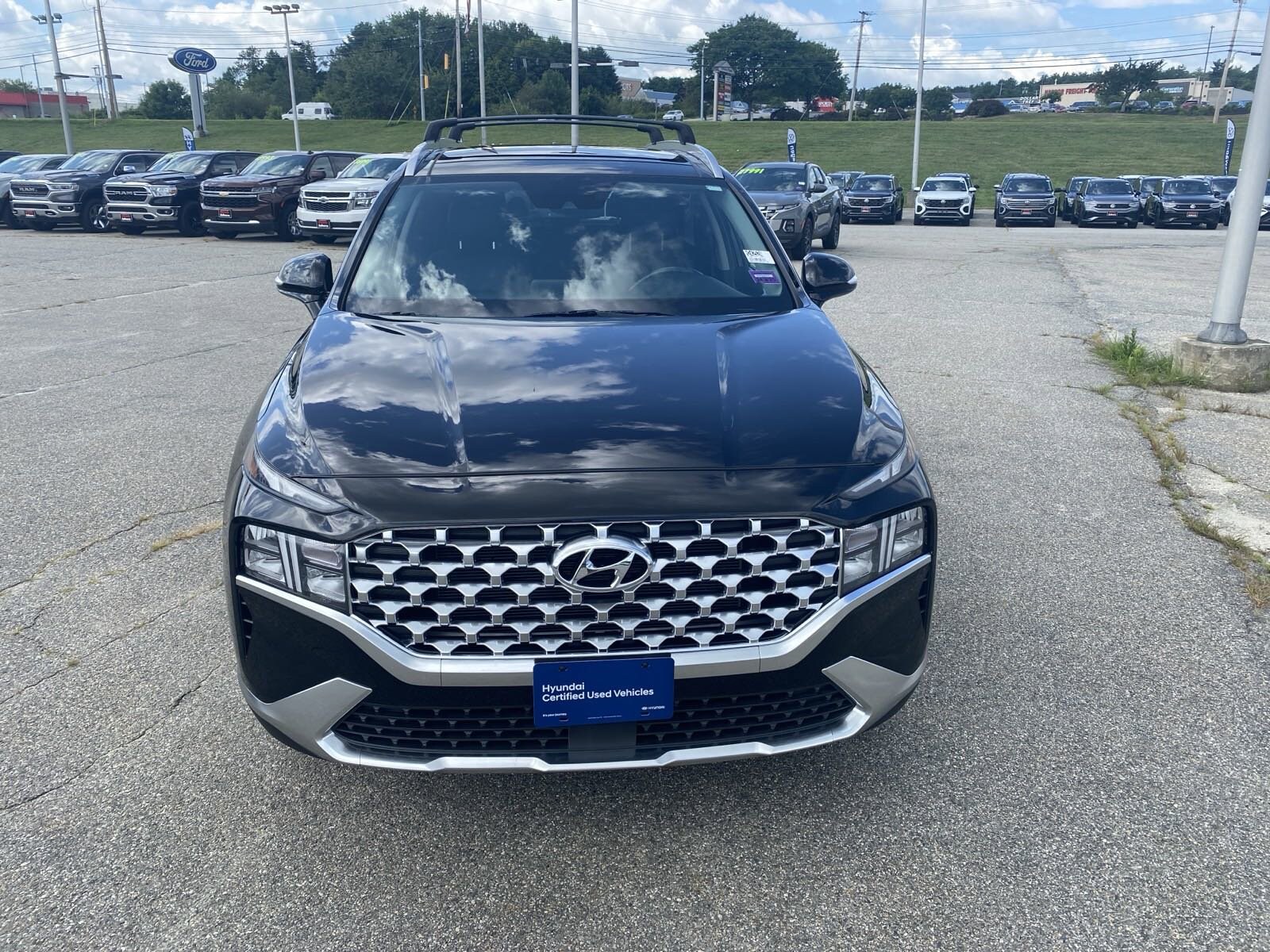 Used 2021 Hyundai Santa Fe SEL with VIN 5NMS3DAJ0MH366190 for sale in Auburn, ME