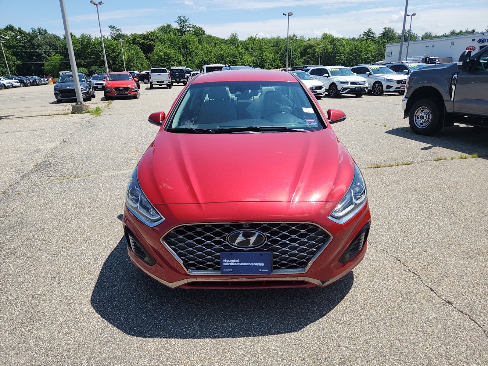 Certified 2019 Hyundai Sonata SEL with VIN 5NPE34AFXKH804495 for sale in Auburn, ME