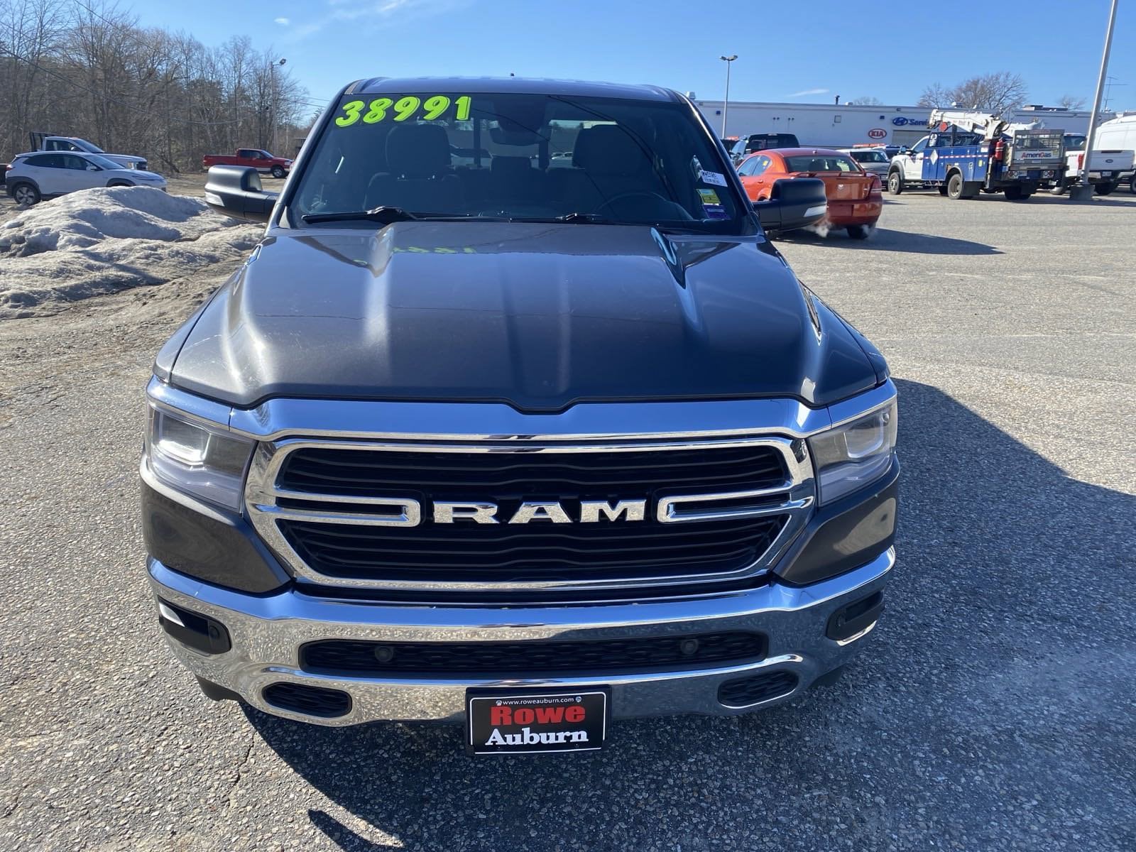 Used 2021 RAM Ram 1500 Pickup Big Horn/Lone Star with VIN 1C6SRFFT1MN567580 for sale in Auburn, ME