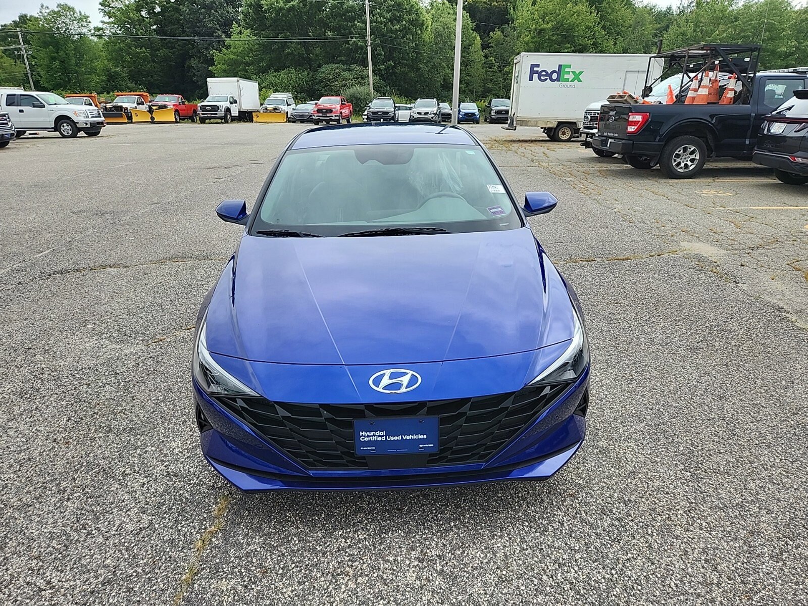 Certified 2023 Hyundai Elantra SEL with VIN KMHLS4AG9PU571429 for sale in Auburn, ME