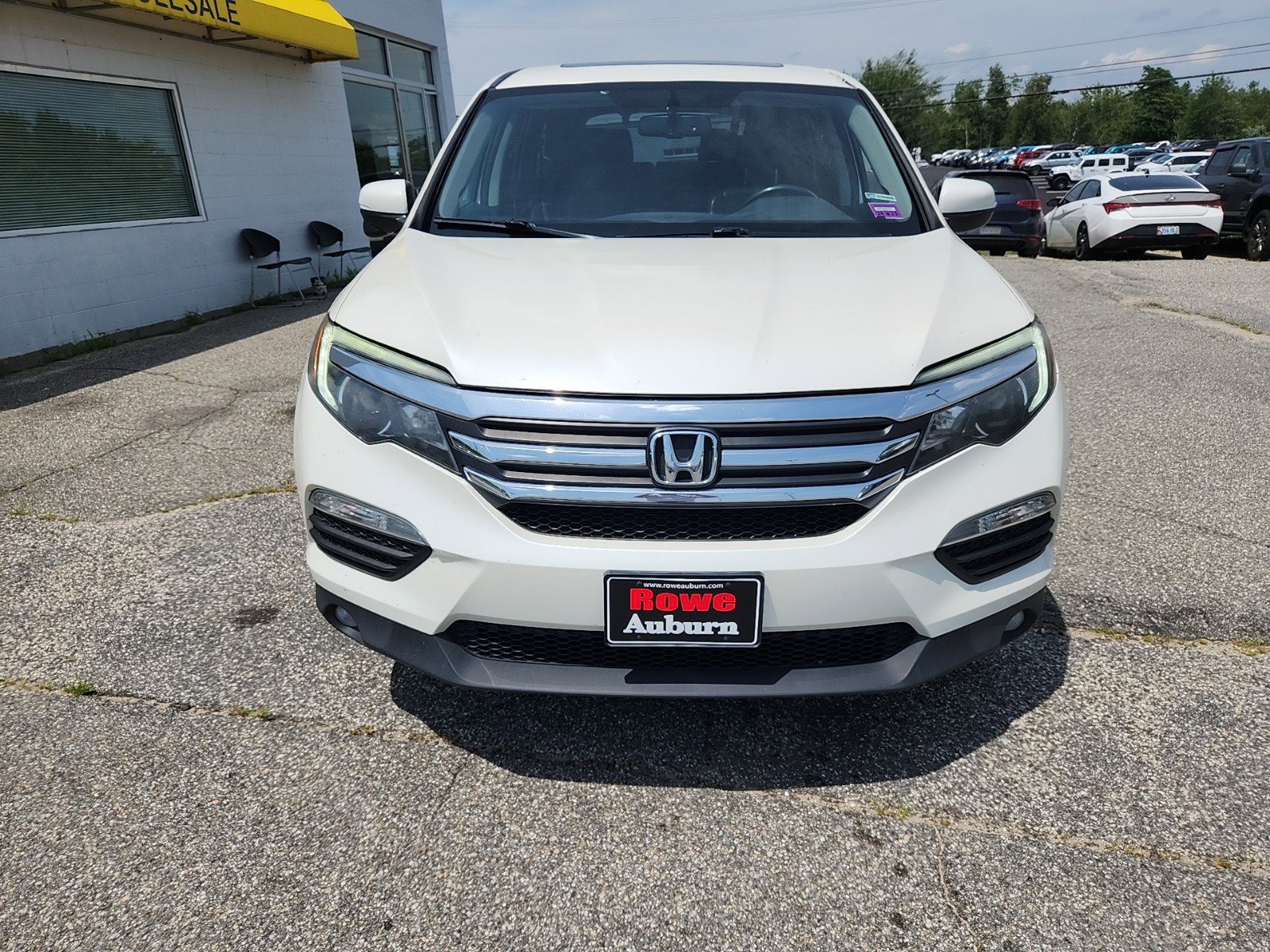 Used 2017 Honda Pilot EX-L with VIN 5FNYF6H75HB006637 for sale in Auburn, ME