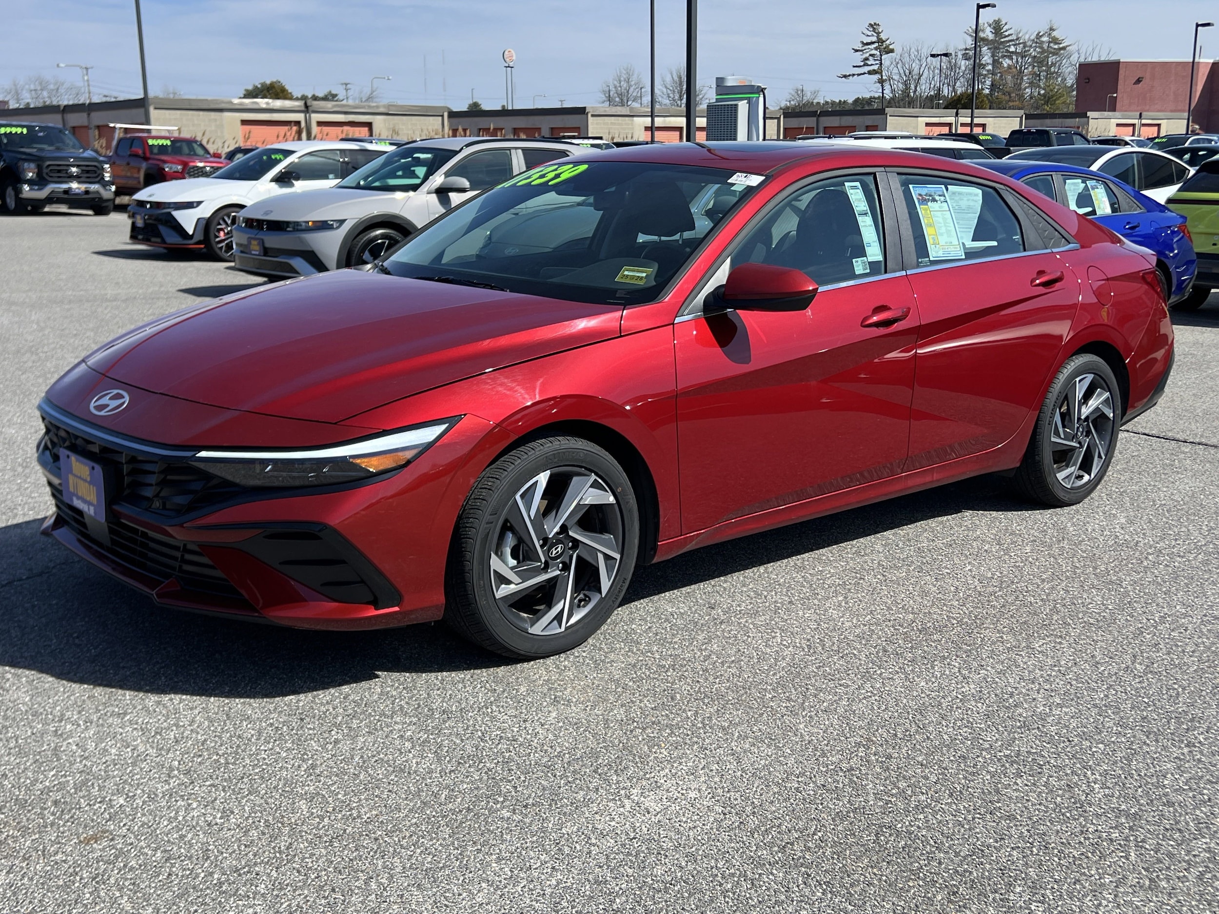 Certified 2025 Hyundai Elantra SEL with VIN KMHLS4DG1SU858185 for sale in Westbrook, ME
