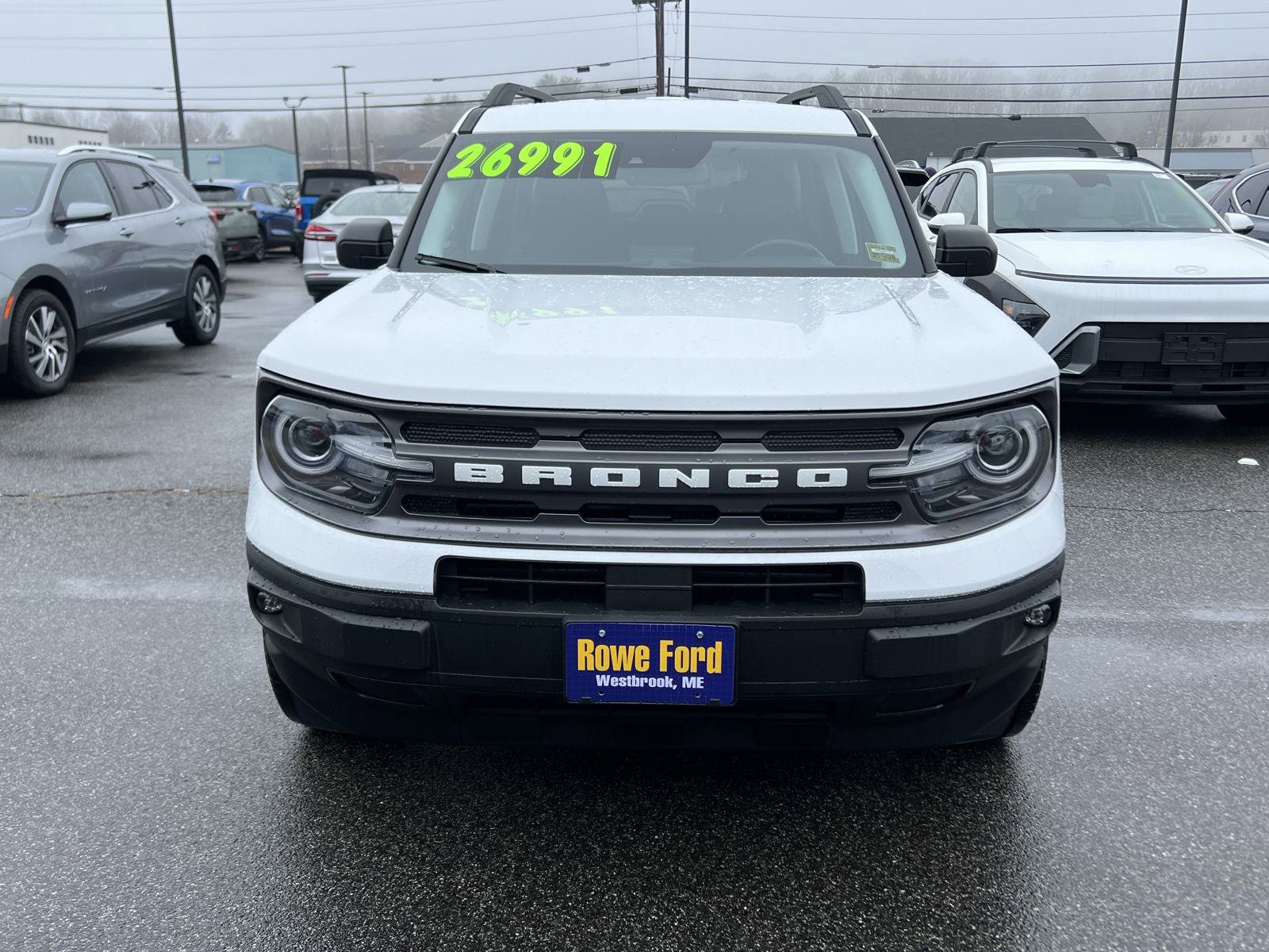 Certified 2022 Ford Bronco Sport Big Bend with VIN 3FMCR9B65NRD51482 for sale in Westbrook, ME