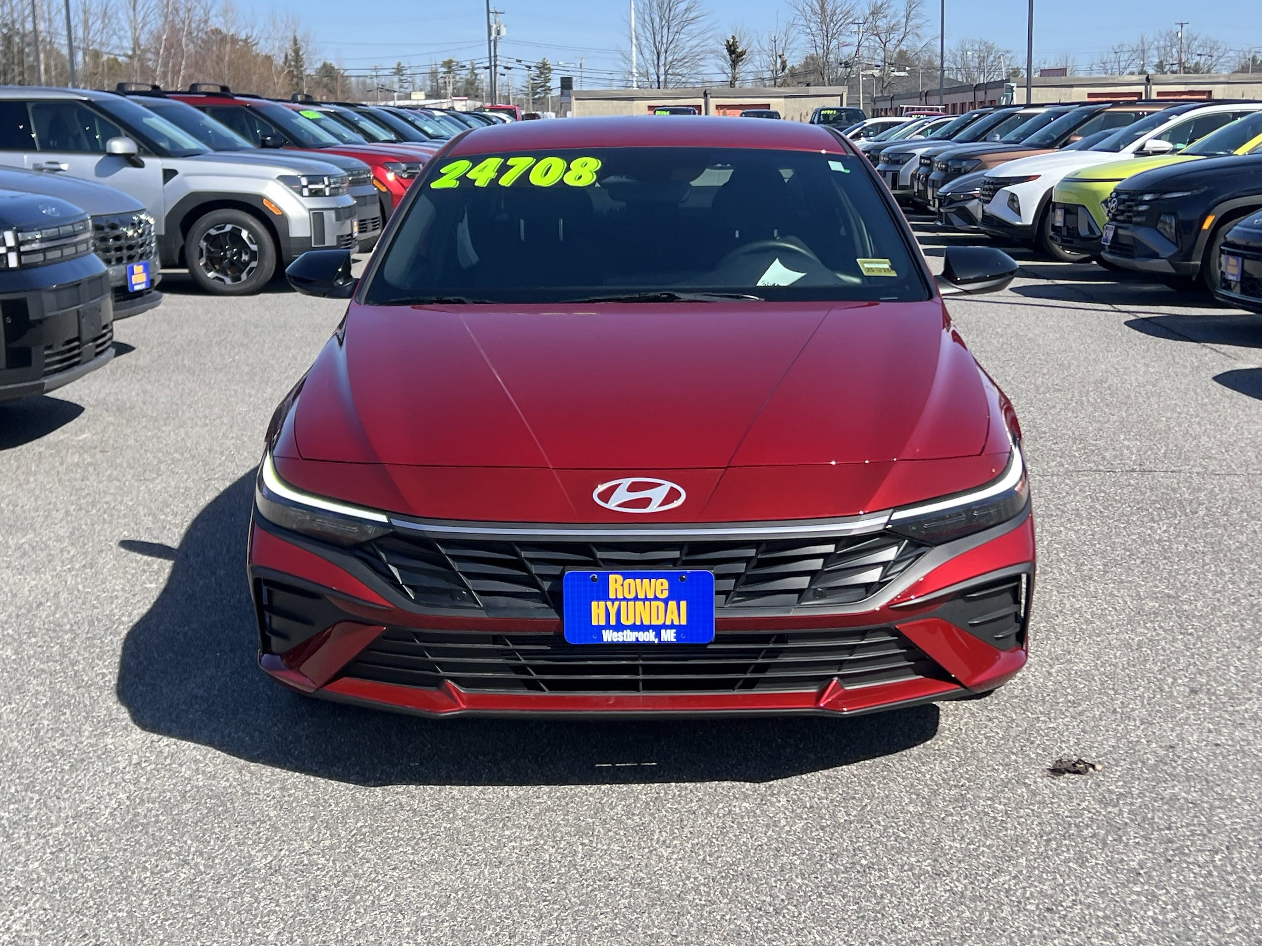 Certified 2025 Hyundai Elantra SEL with VIN KMHLM4DG6SU884209 for sale in Westbrook, ME