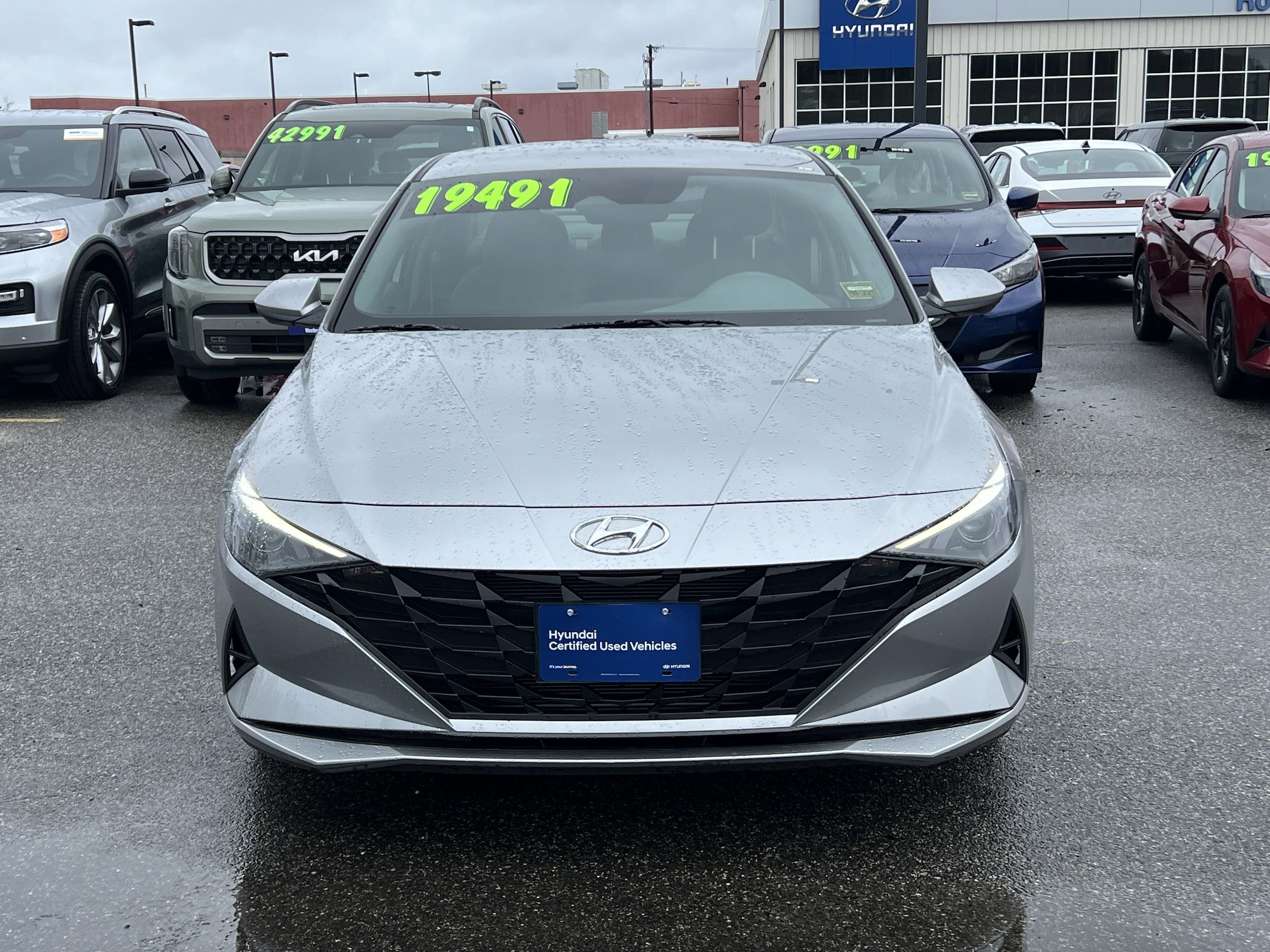 Certified 2022 Hyundai Elantra SEL with VIN 5NPLM4AG5NH079096 for sale in Westbrook, ME