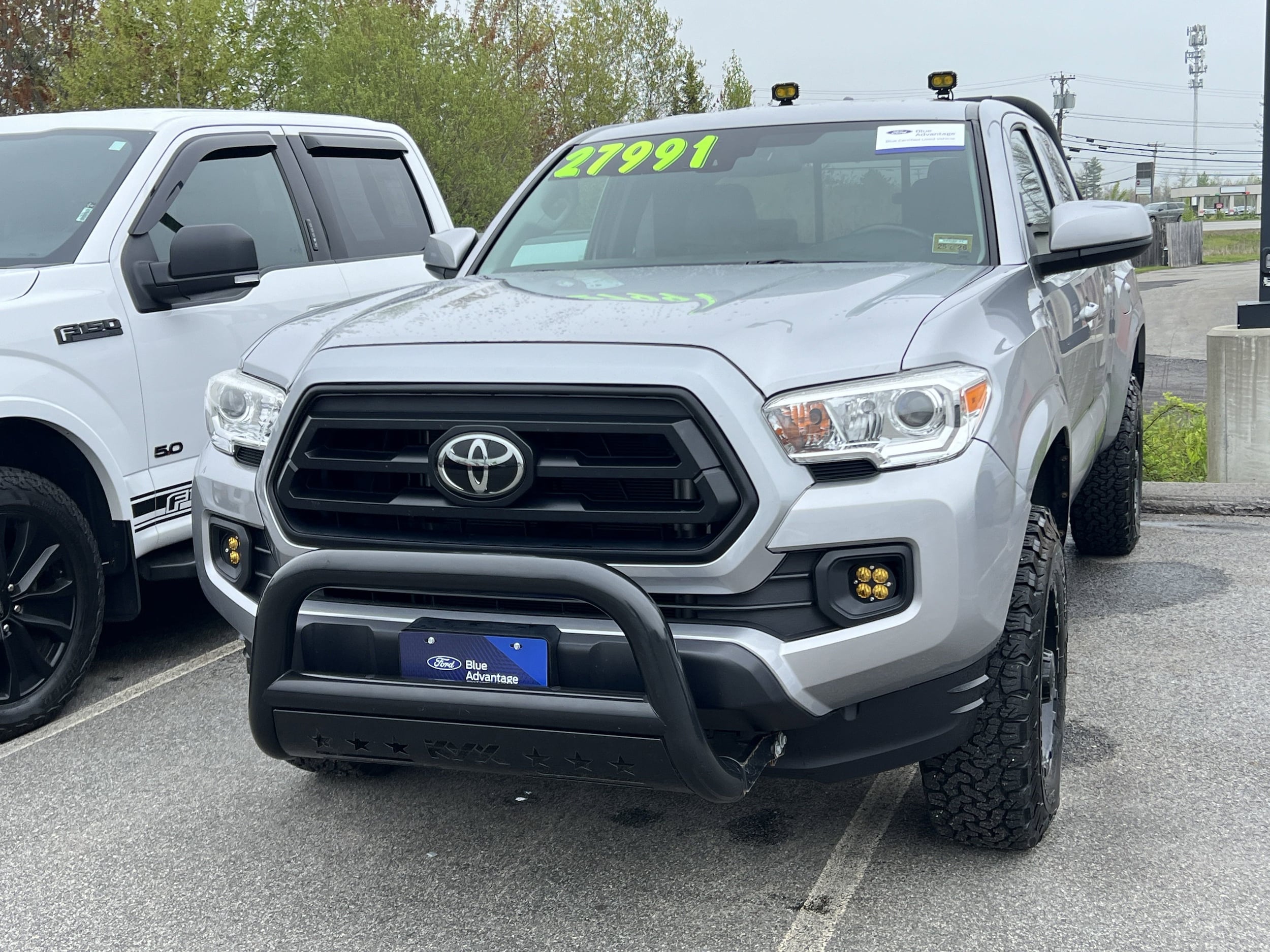 Used 2021 Toyota Tacoma SR with VIN 3TYSX5EN7MT006682 for sale in Westbrook, ME