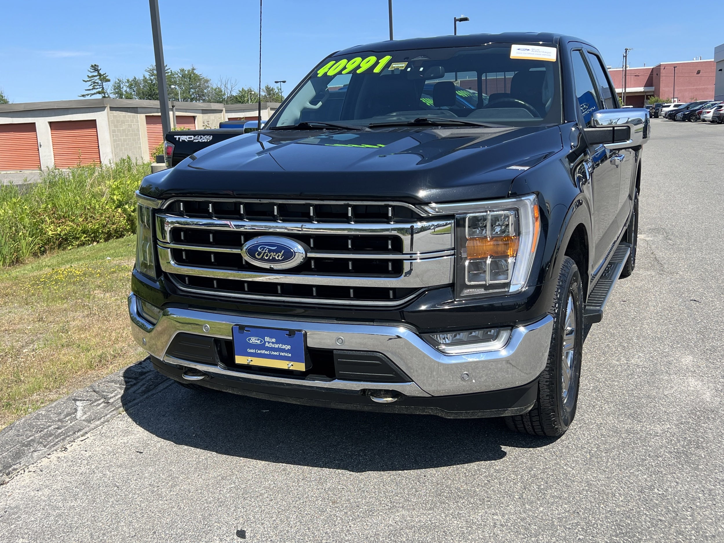 Certified 2022 Ford F-150 Lariat with VIN 1FTEW1EP9NFB55943 for sale in Westbrook, ME