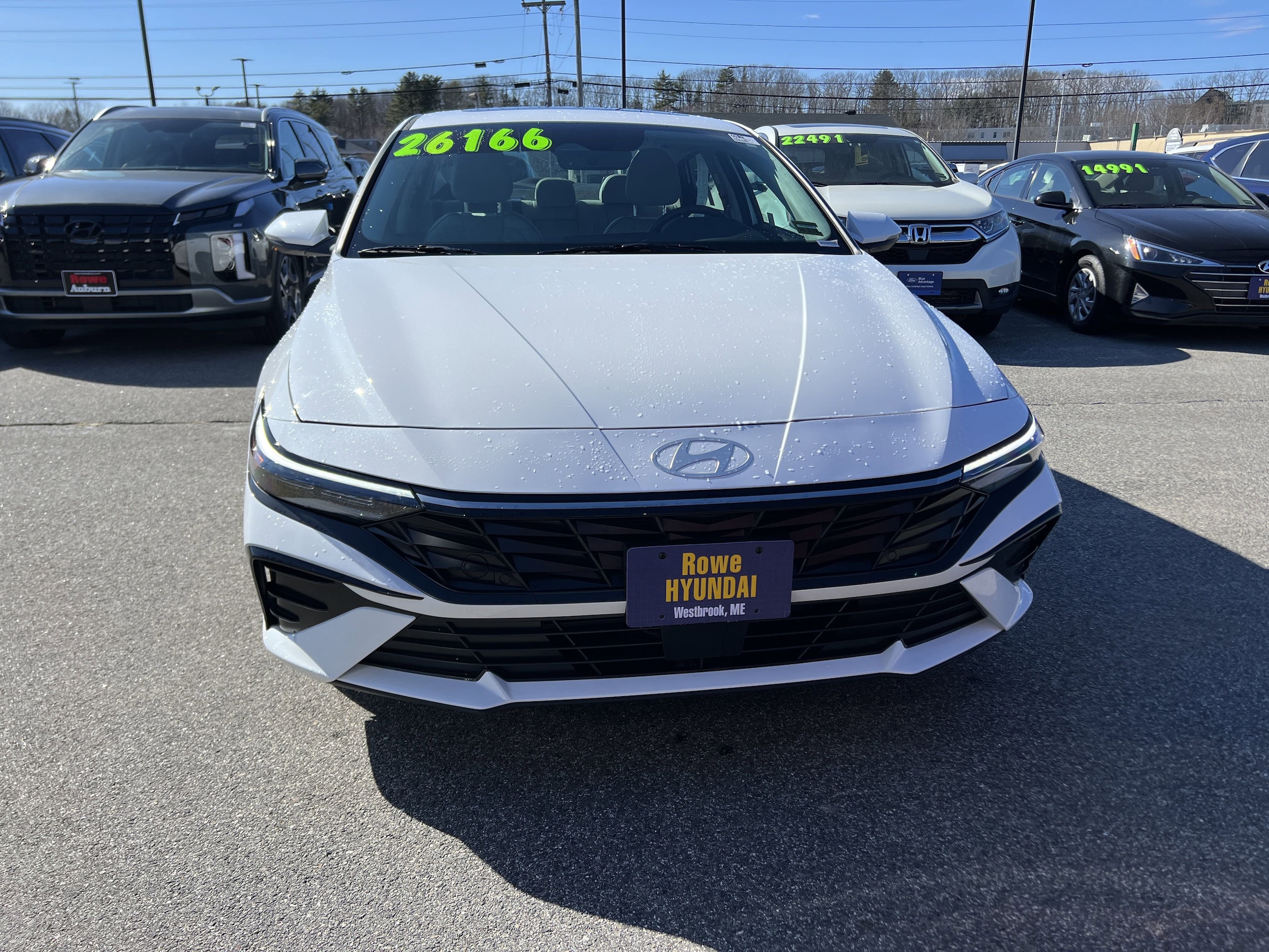 Certified 2025 Hyundai Elantra Limited with VIN KMHLP4DG8SU902863 for sale in Westbrook, ME
