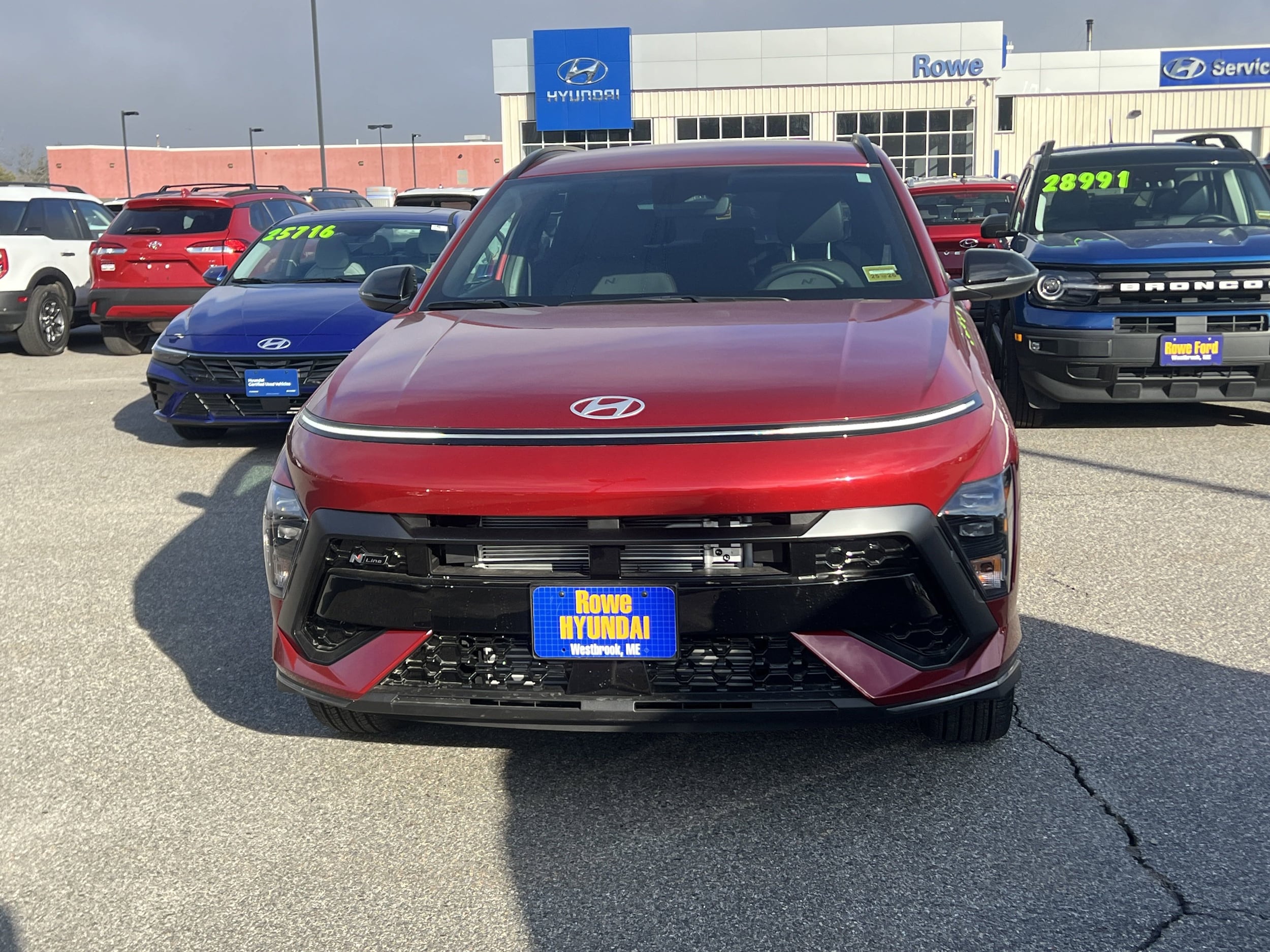 Certified 2025 Hyundai Kona N Line S with VIN KM8HBCA36SU187677 for sale in Westbrook, ME