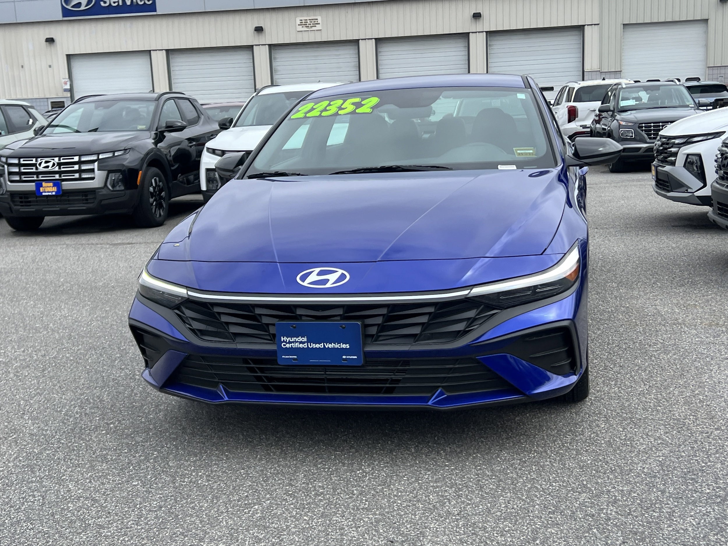 Certified 2025 Hyundai Elantra SEL with VIN KMHLM4DG3SU917411 for sale in Westbrook, ME