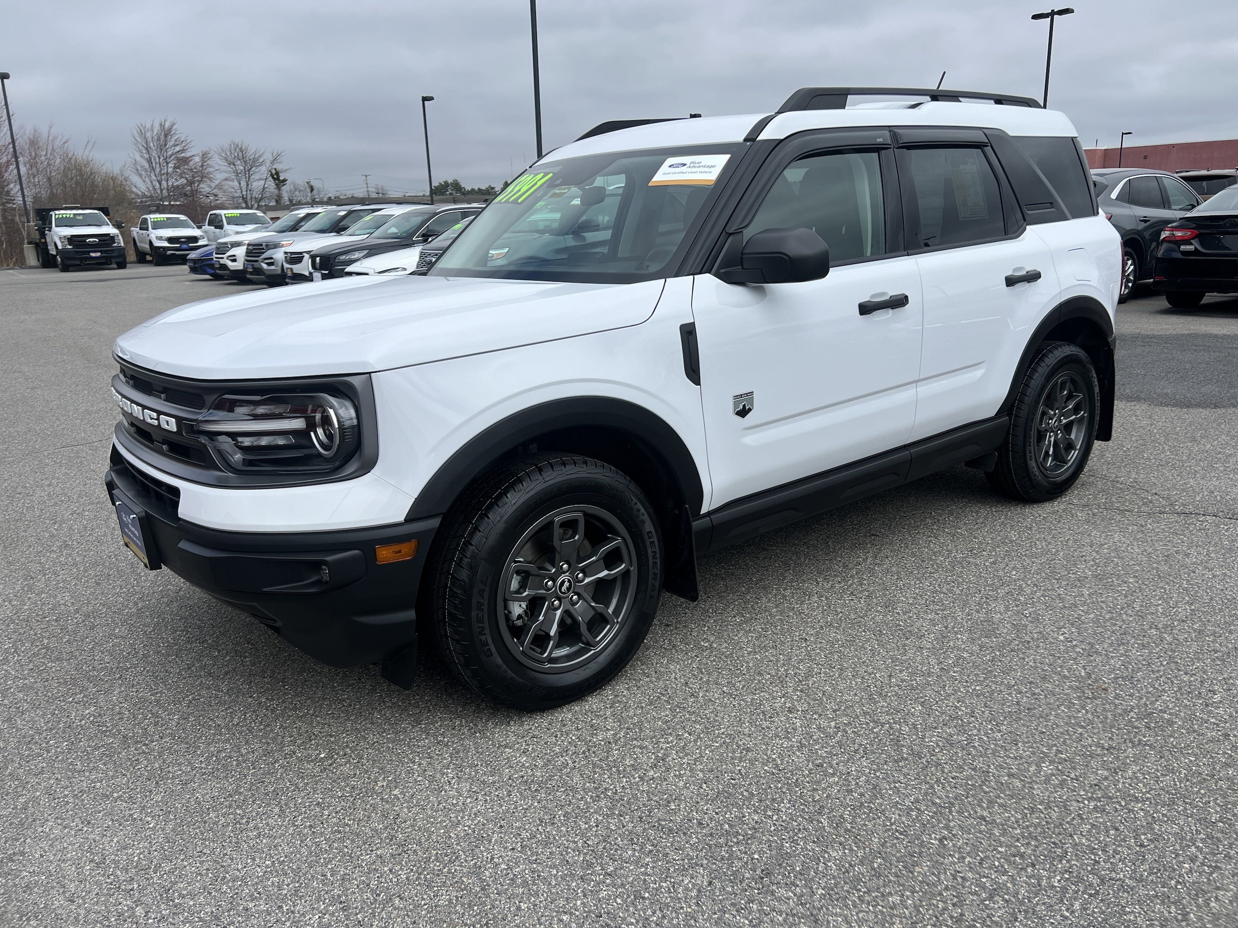 Certified 2021 Ford Bronco Sport Big Bend with VIN 3FMCR9B67MRA09904 for sale in Westbrook, ME