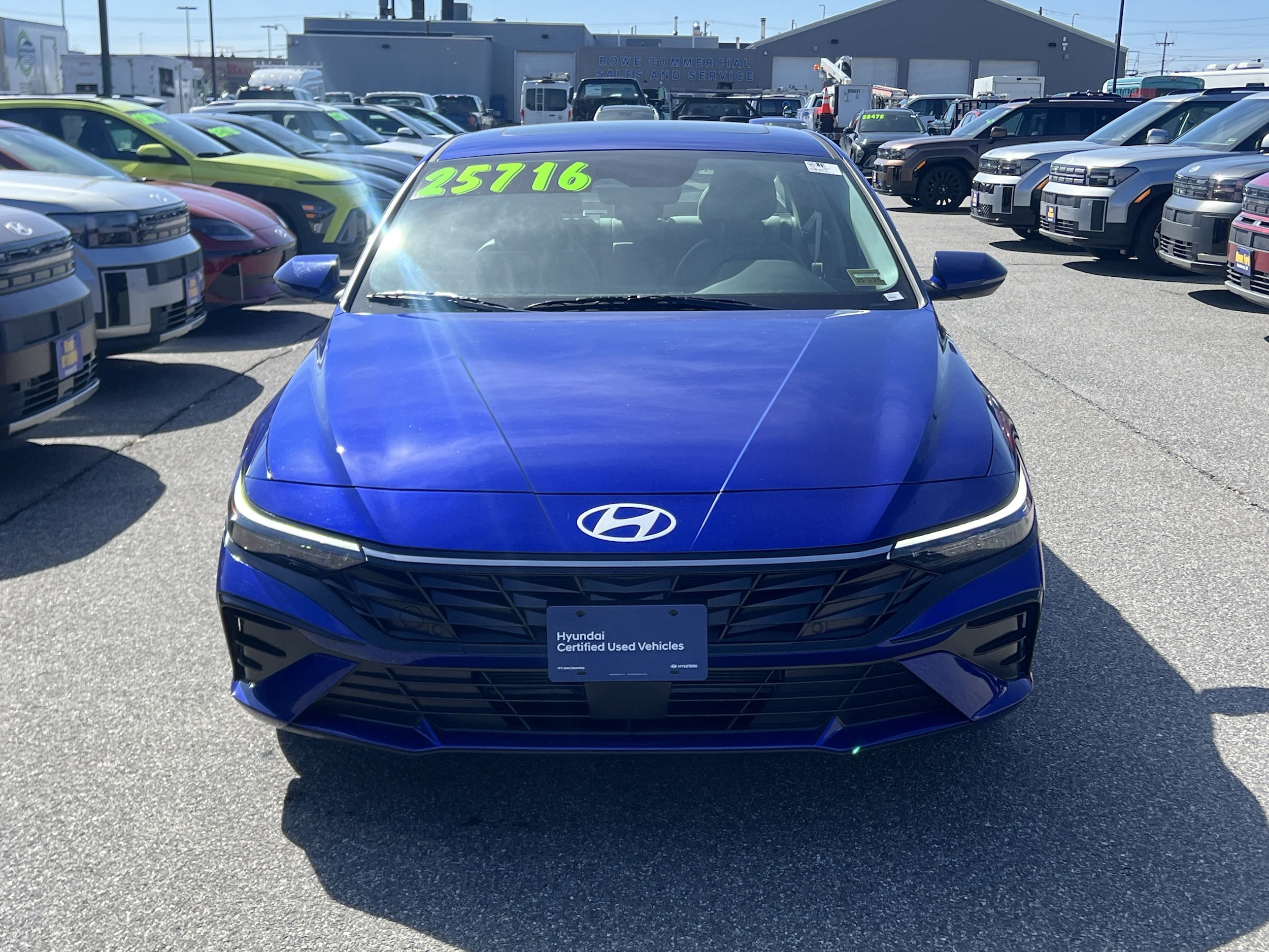 Certified 2025 Hyundai Elantra Limited with VIN KMHLP4DG9SU902712 for sale in Westbrook, ME