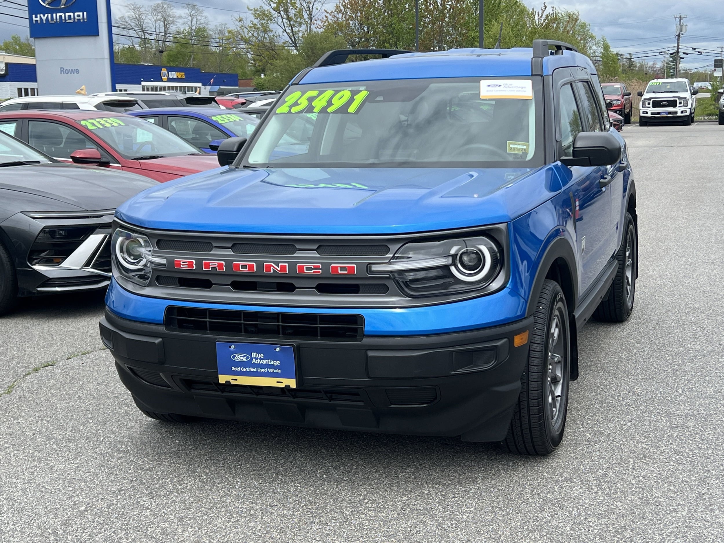Certified 2022 Ford Bronco Sport Big Bend with VIN 3FMCR9B66NRD27465 for sale in Westbrook, ME
