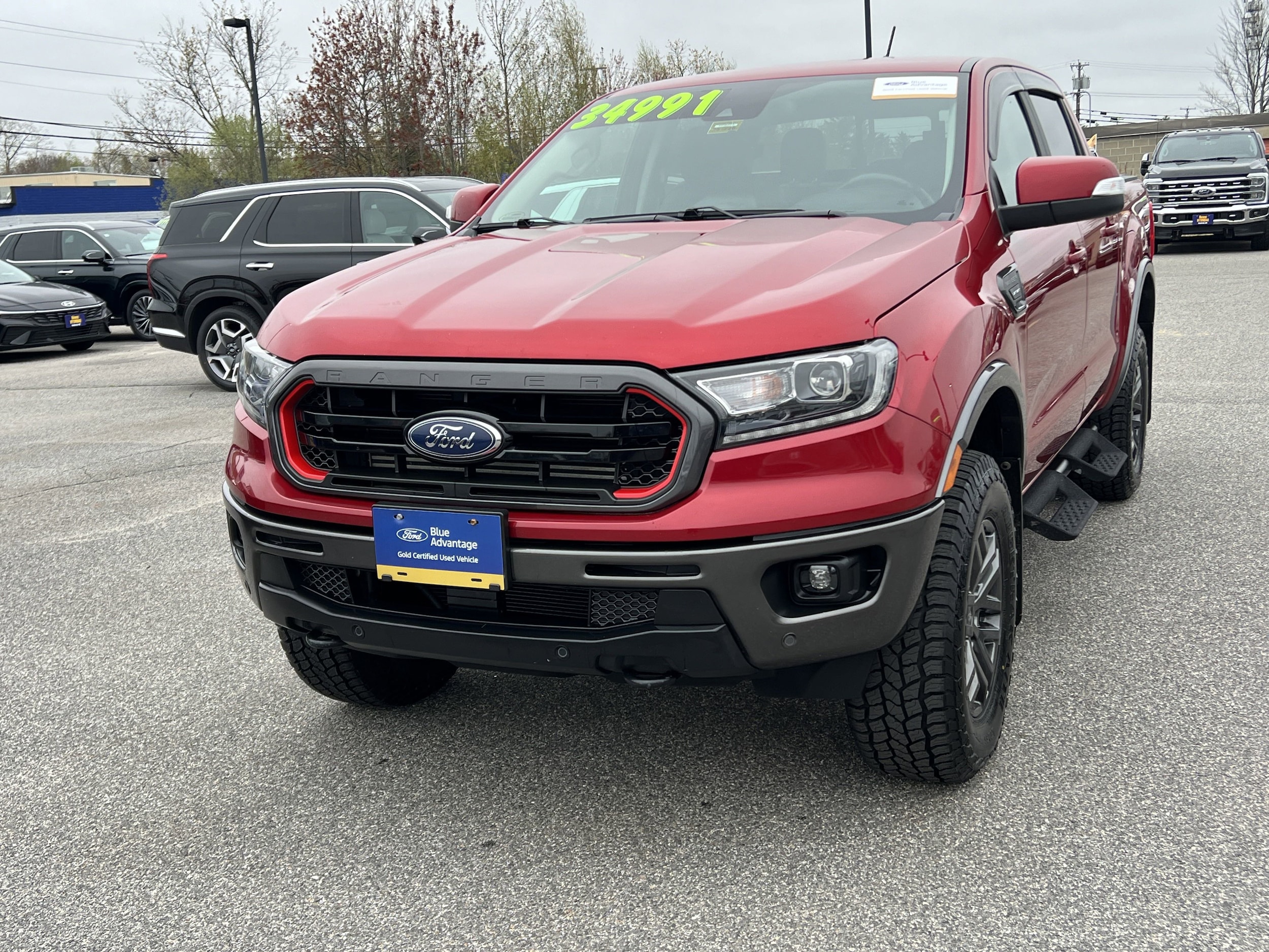 Certified 2021 Ford Ranger Lariat with VIN 1FTER4FHXMLD94692 for sale in Westbrook, ME