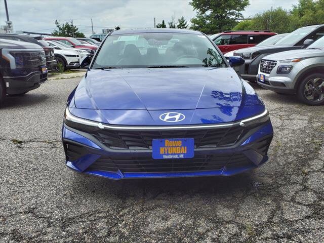 Certified 2024 Hyundai Elantra Blue with VIN KMHLM4DJ5RU117652 for sale in Westbrook, ME