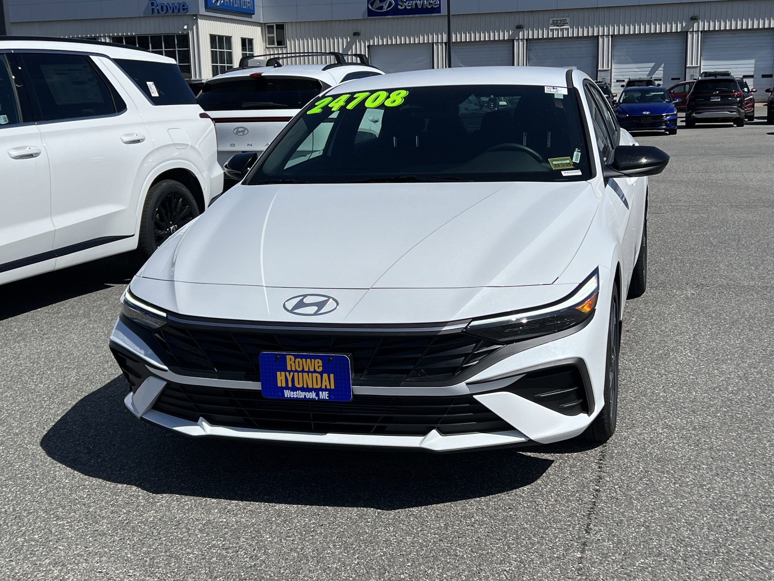 Certified 2025 Hyundai Elantra SEL with VIN KMHLM4DG0SU882536 for sale in Westbrook, ME