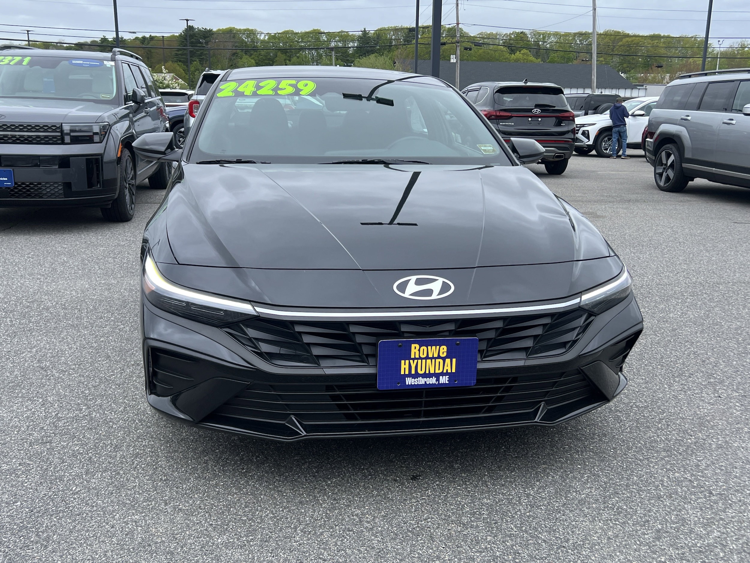 Certified 2025 Hyundai Elantra SEL with VIN KMHLM4DG3SU884975 for sale in Westbrook, ME
