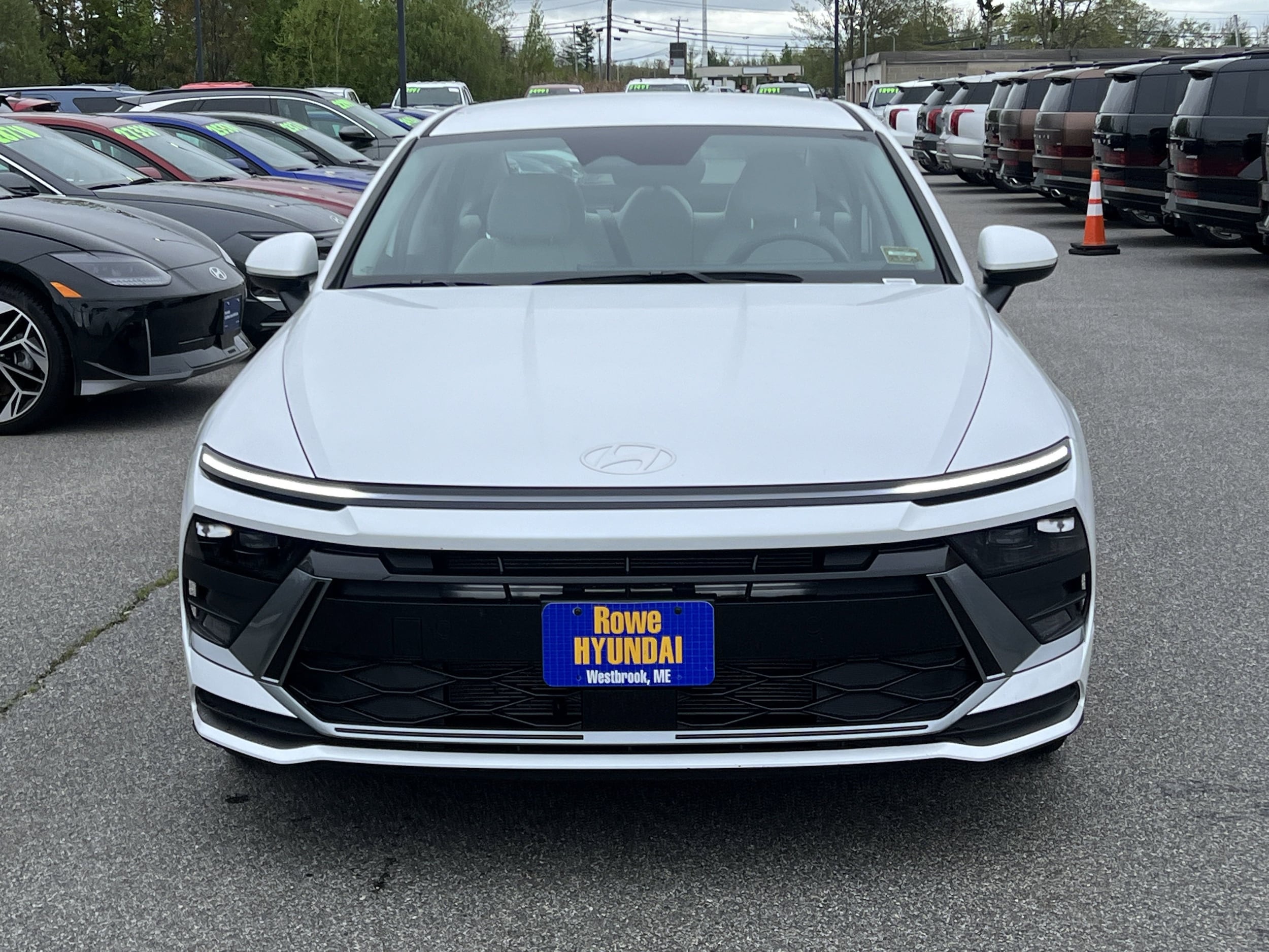 Certified 2025 Hyundai Sonata SE with VIN KMHL24JA1SA444664 for sale in Westbrook, ME