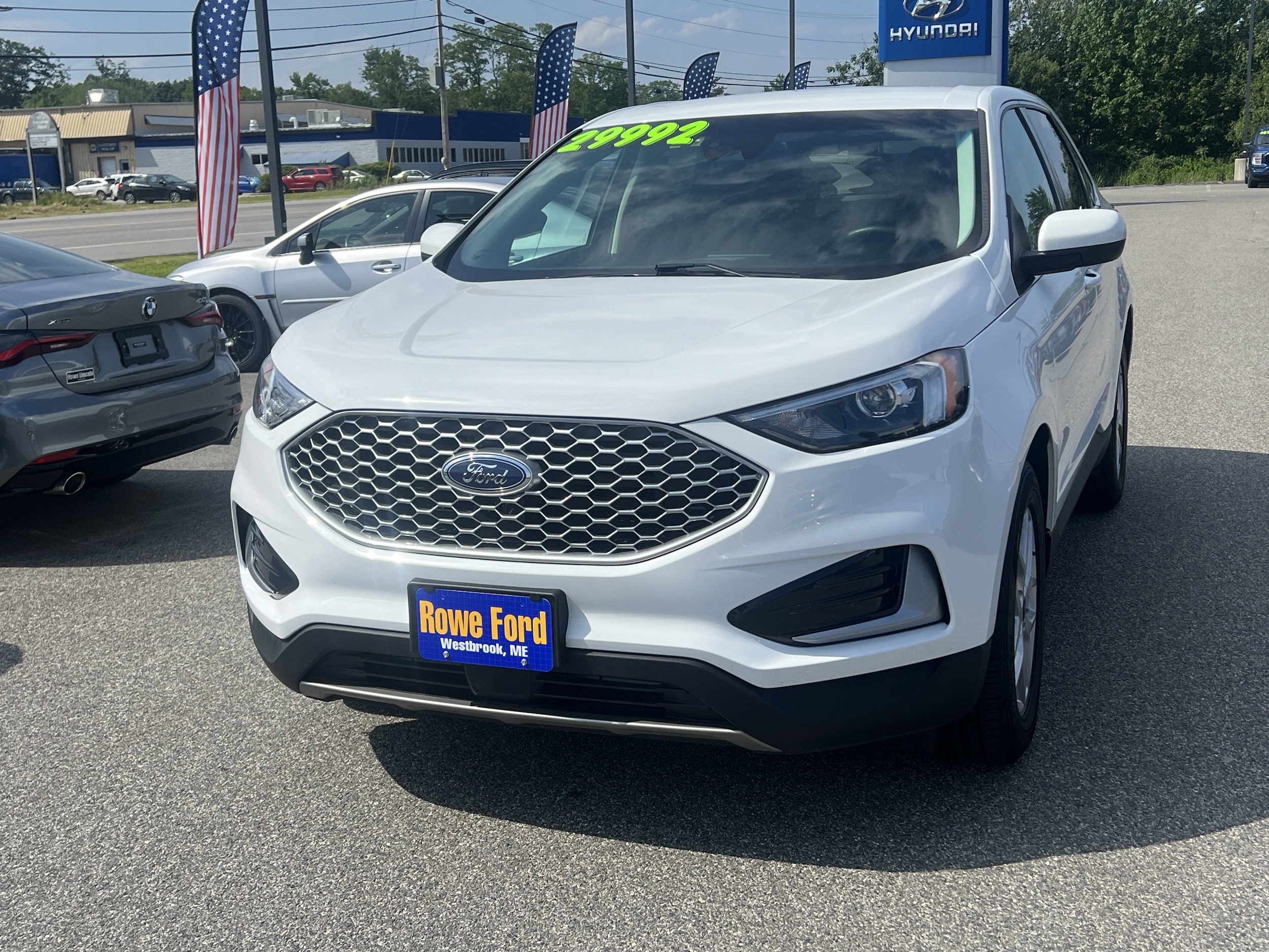 Certified 2024 Ford Edge SEL with VIN 2FMPK4J91RBA71356 for sale in Westbrook, ME