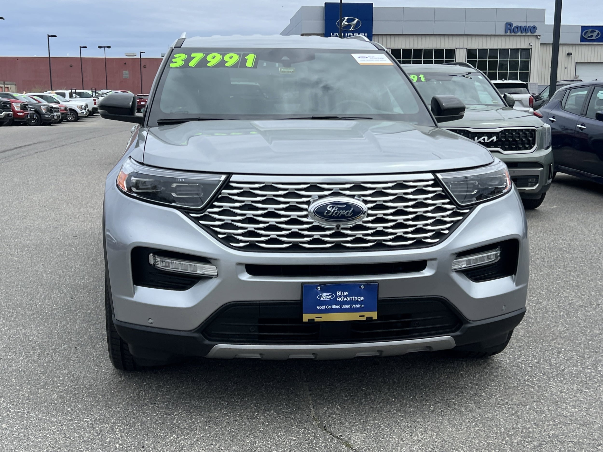 Certified 2022 Ford Explorer Platinum with VIN 1FM5K8HWXNNA10614 for sale in Westbrook, ME