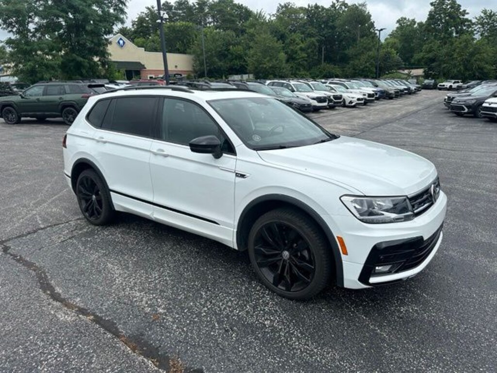 Used 2021 Volkswagen Tiguan 2.0T SE R-Line Black SUV