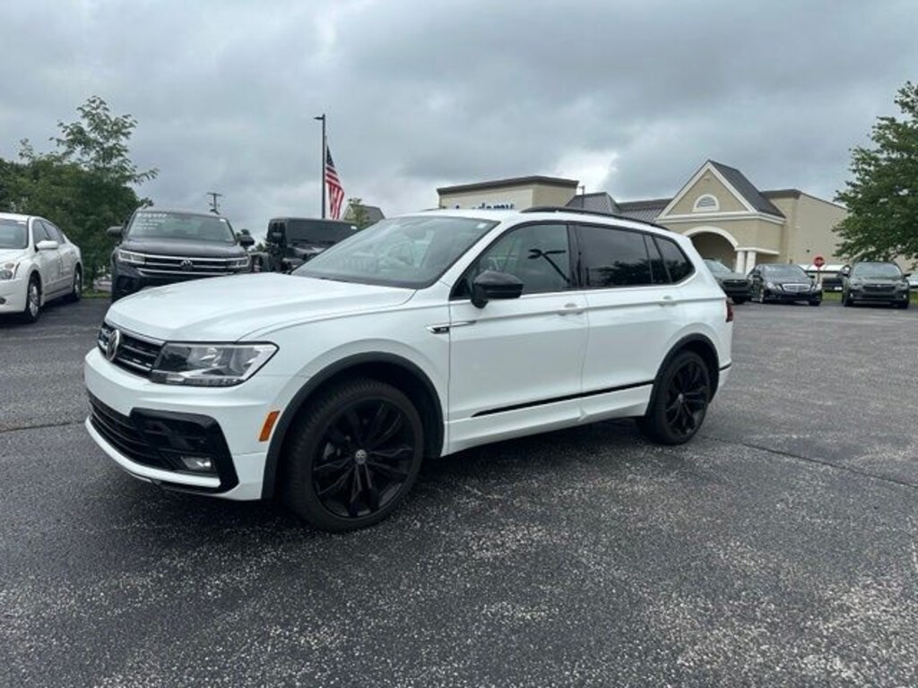 Used 2021 Volkswagen Tiguan 2.0T SE R-Line Black SUV
