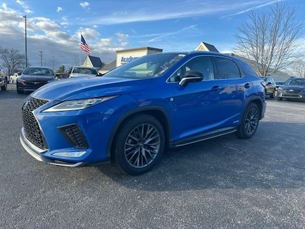 2022 LEXUS RX 450h F Sport SUV 2T2YGMDAXNC090081 P11014