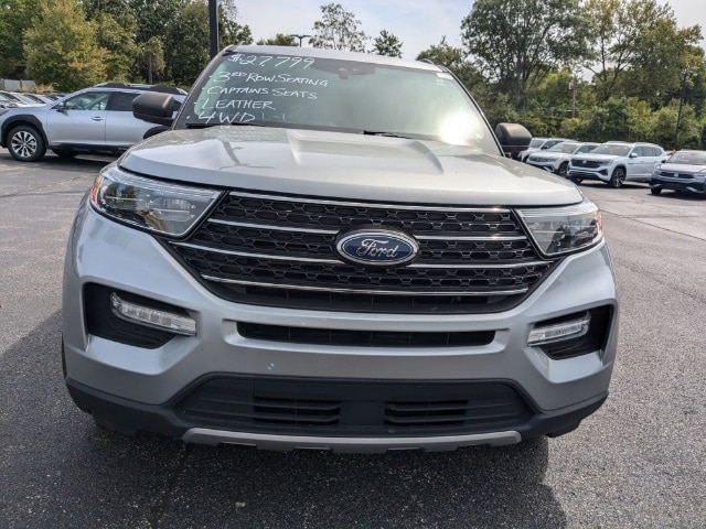 Used 2021 Ford Explorer XLT with VIN 1FMSK8DH1MGA59925 for sale in Bloomington, IN