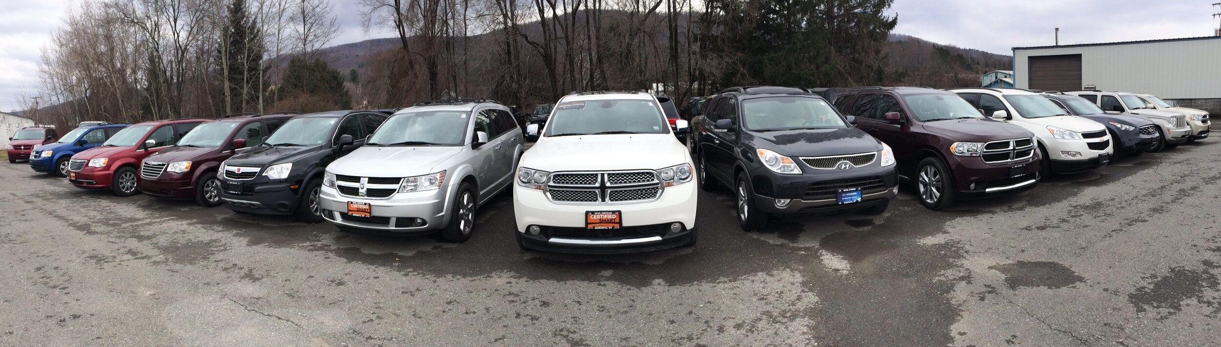 CPOV cars at Royal Oneonta