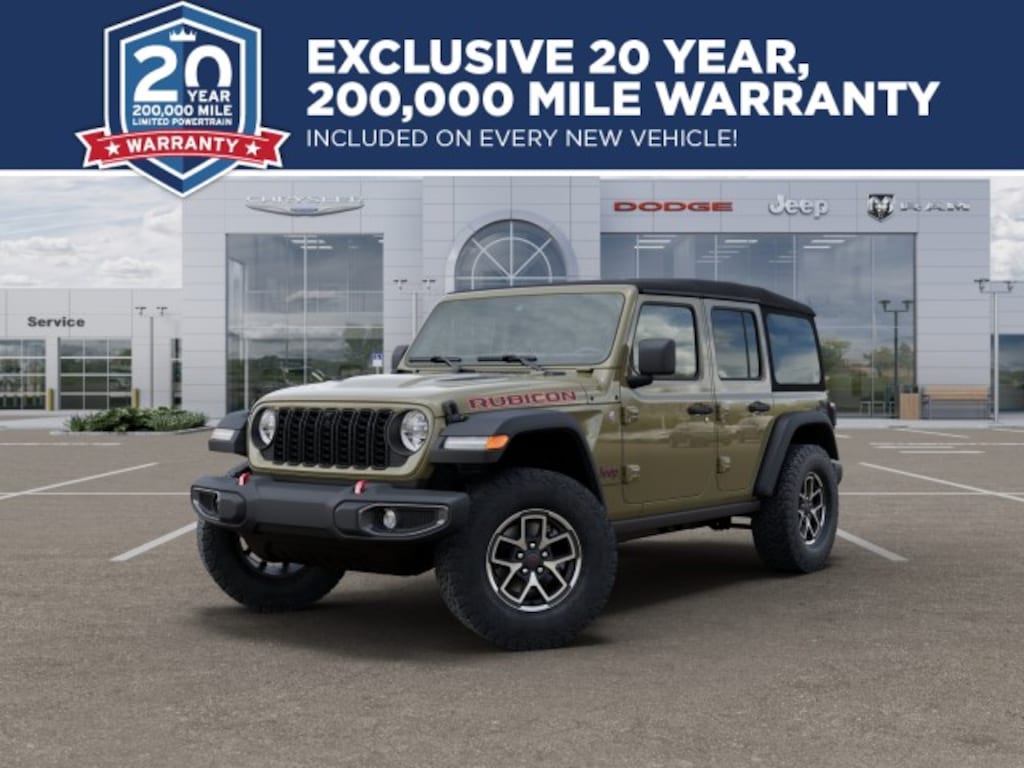 New 2026 Jeep Wrangler 4-DOOR RUBICON Sport Utility