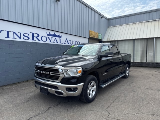 Used 2021 RAM Ram 1500 Pickup Big Horn/Lone Star with VIN 1C6RRFMG0MN748593 for sale in Owego, NY