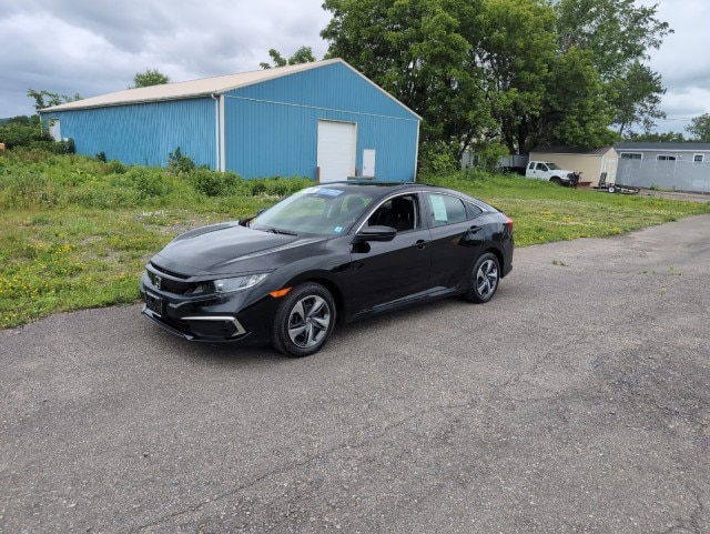 Used 2021 Honda Civic LX with VIN 2HGFC2F65MH520190 for sale in Owego, NY