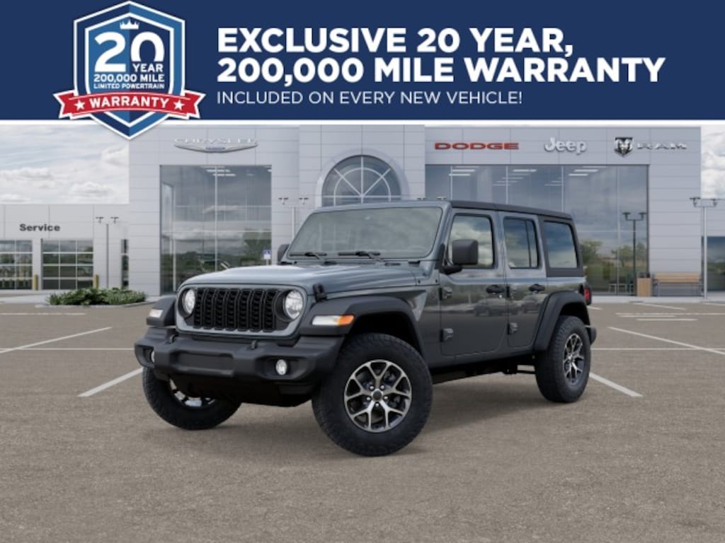 New 2025 Jeep Wrangler 4-DOOR SPORT S Sport Utility