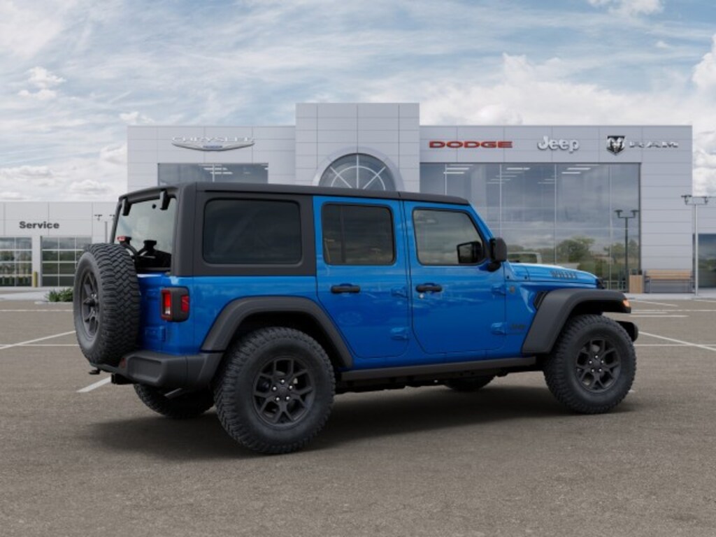 New 2026 Jeep Wrangler 4-DOOR WILLYS Sport Utility