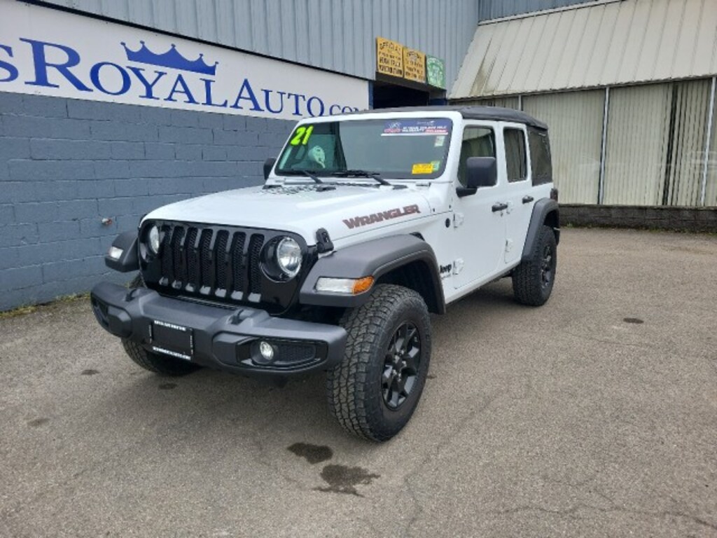 Used 2021 Jeep Wrangler Unlimited Sport SUV
