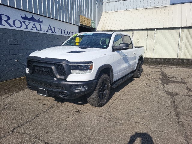 Used 2021 RAM Ram 1500 Pickup Rebel with VIN 1C6SRFLT7MN646031 for sale in Owego, NY
