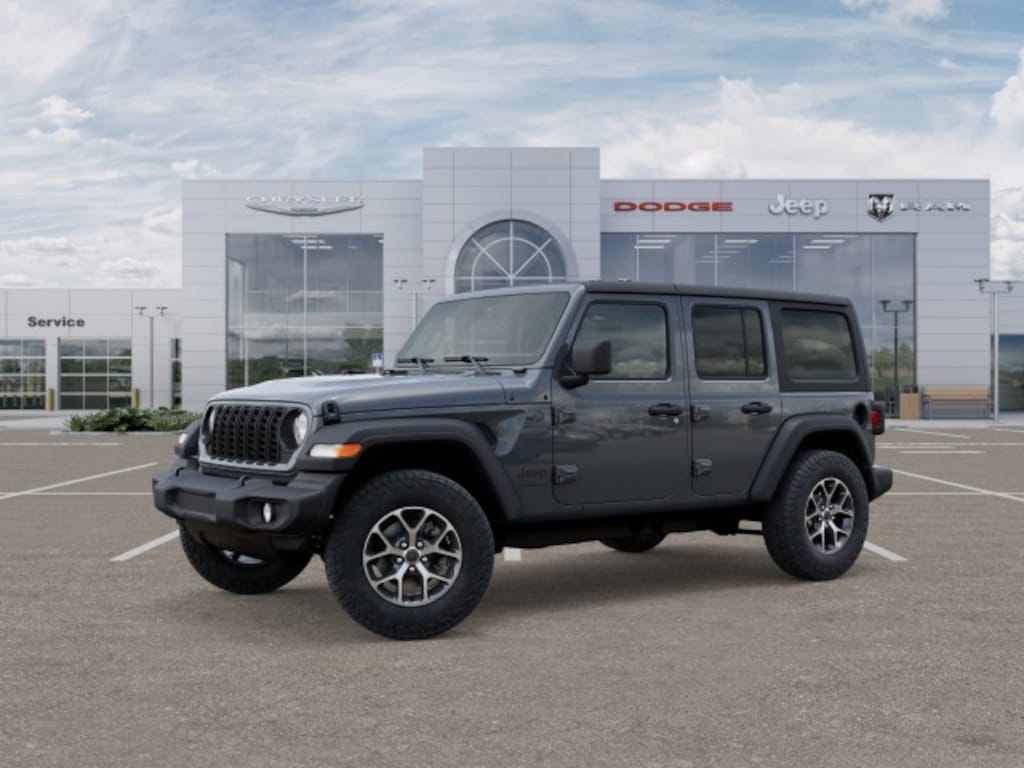 New 2025 Jeep Wrangler 4-DOOR SPORT S Sport Utility