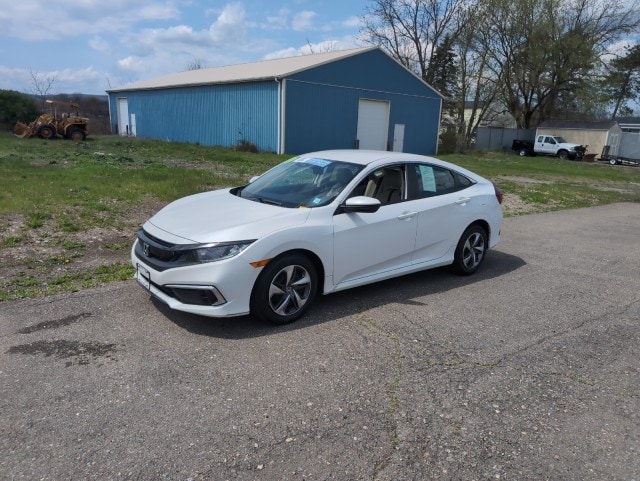 Used 2019 Honda Civic LX with VIN 2HGFC2F60KH583436 for sale in Owego, NY