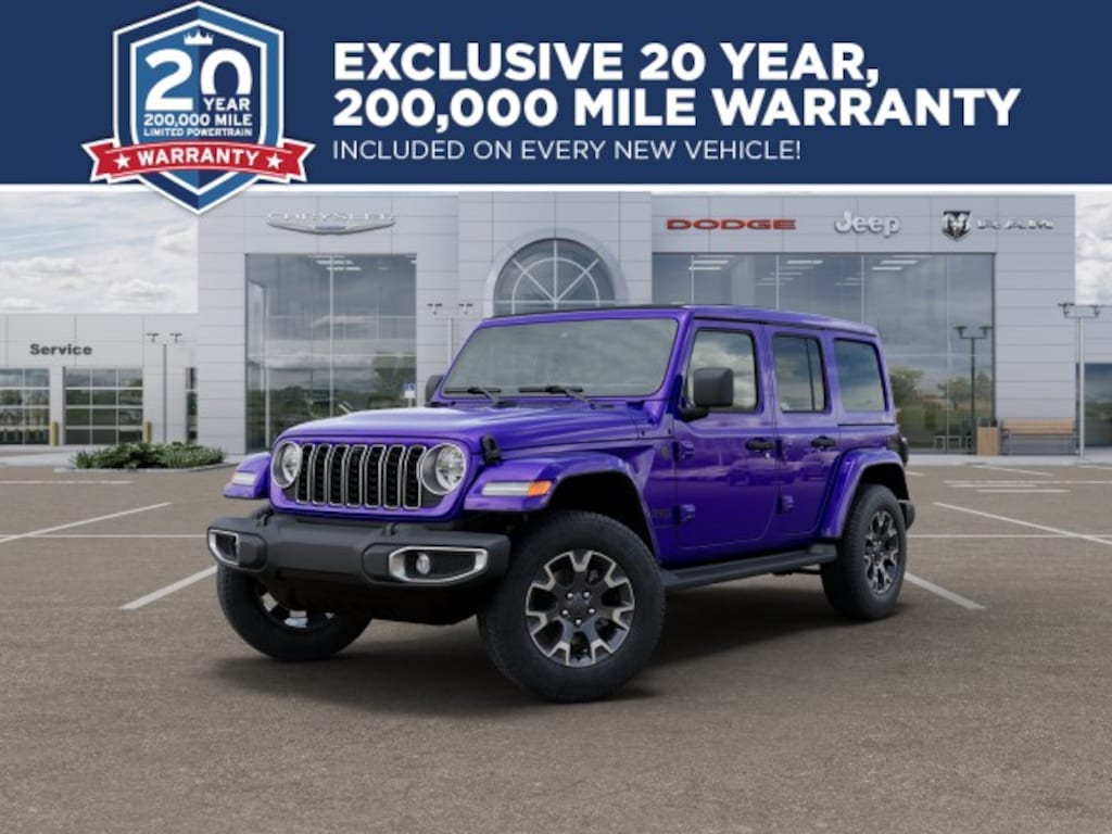 New 2026 Jeep Wrangler 4-DOOR SAHARA Sport Utility