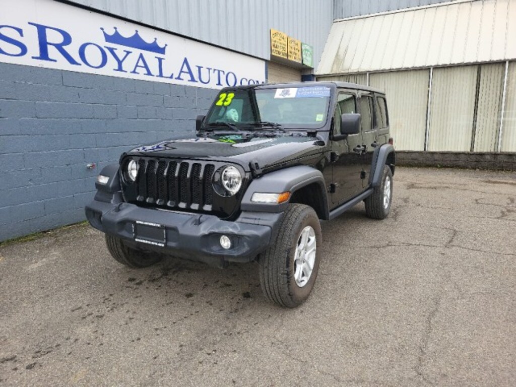 Used 2023 Jeep Wrangler 4-DOOR SPORT 4X4 SUV