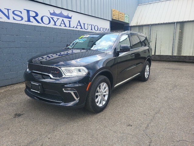 Used 2021 Dodge Durango SXT Plus with VIN 1C4RDJAG2MC697608 for sale in Owego, NY