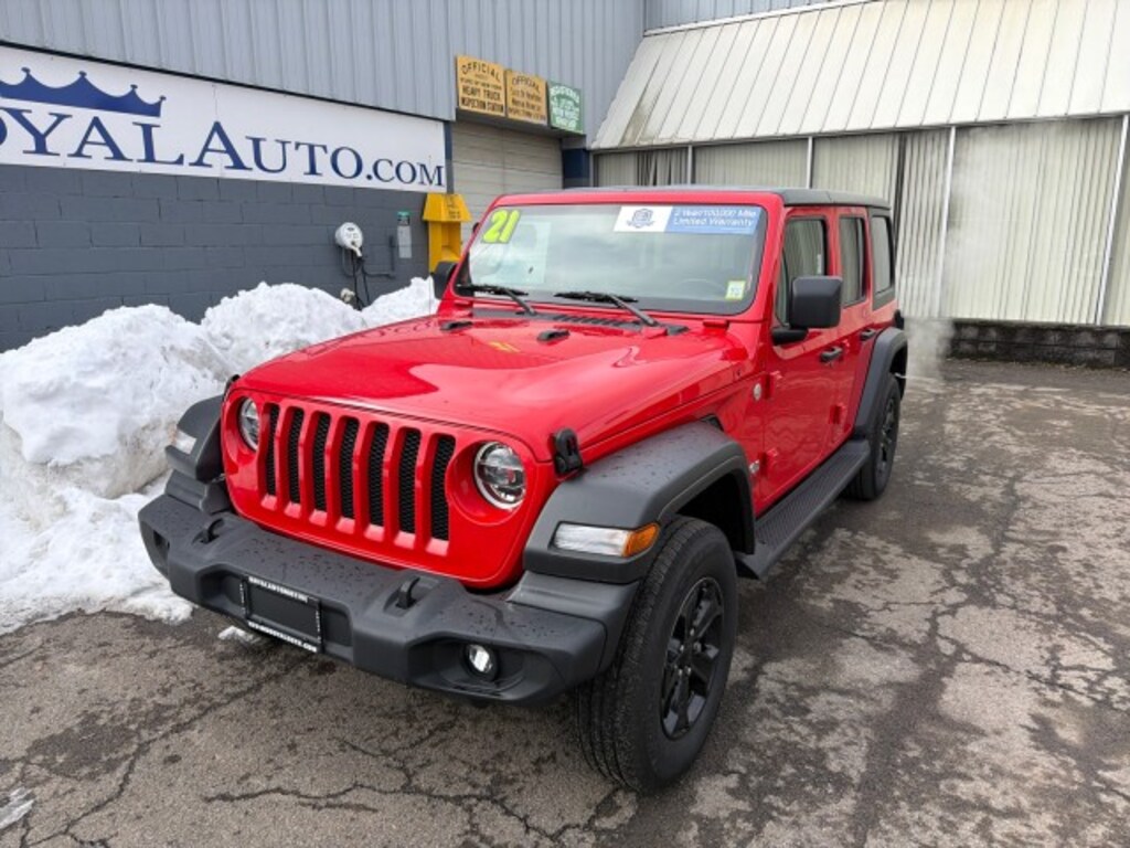 Used 2021 Jeep Wrangler Unlimited Sport SUV